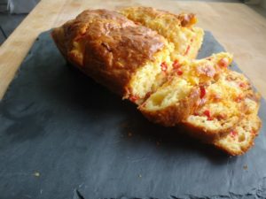 cake chorizo mozza