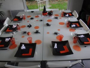 idée déco de table halloween