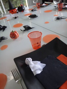 idée déco table halloween