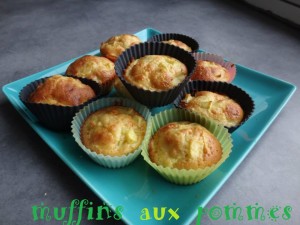 muffins aux pommes