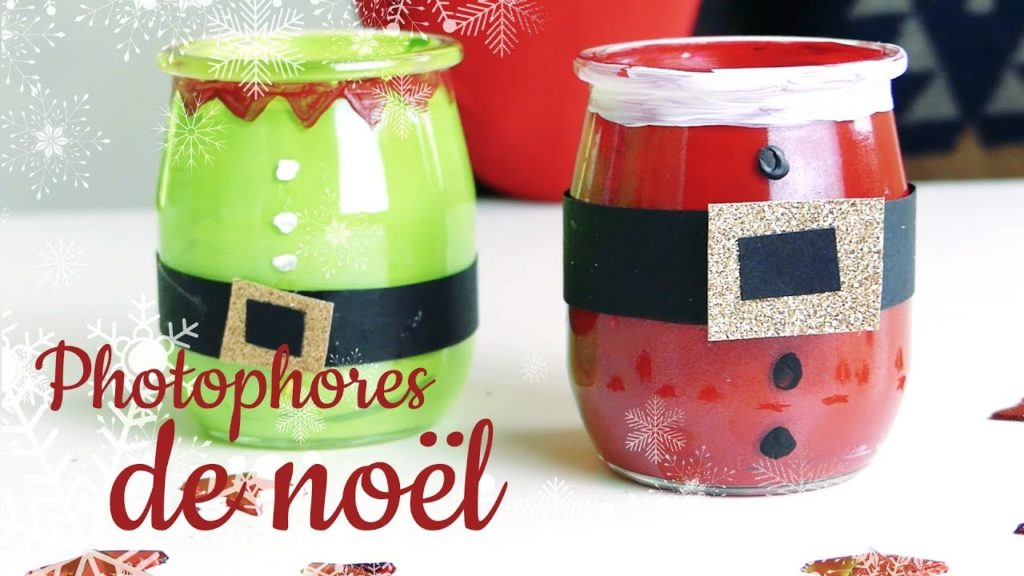 photophore Noël DIY