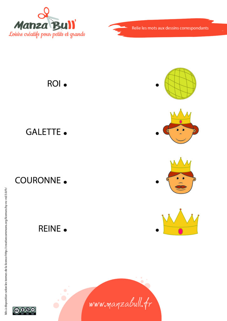 activité galette des rois - épiphanie