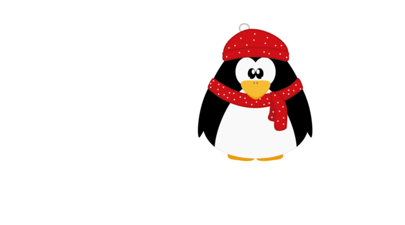 Coloriage De Noel Pingouin Manzabull