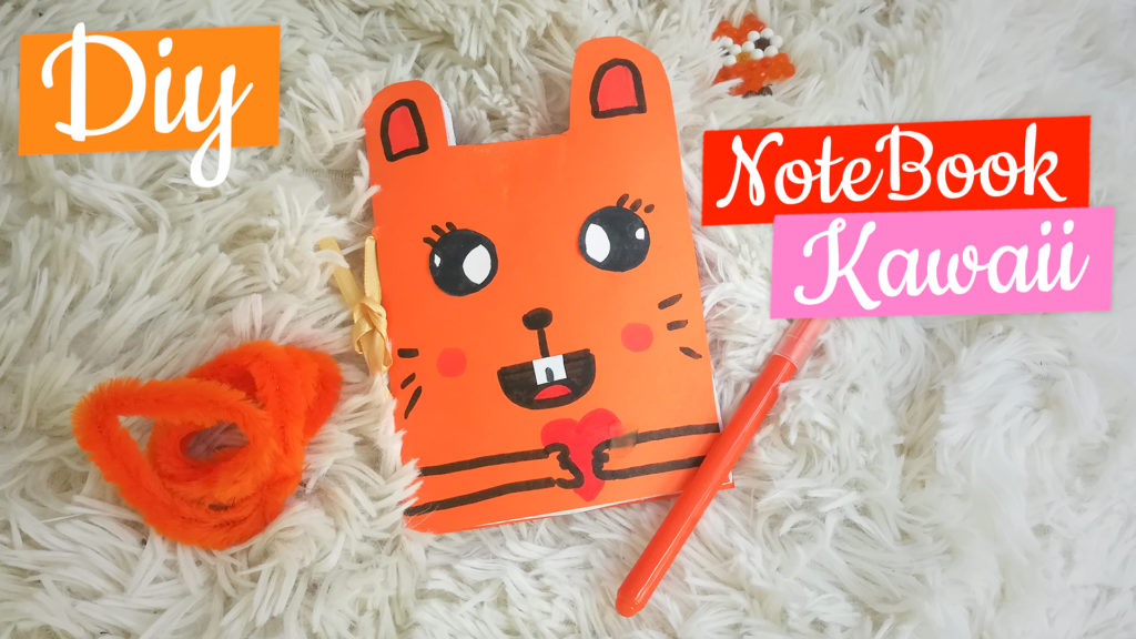 notebook kawaii pour la rentrée scolaire