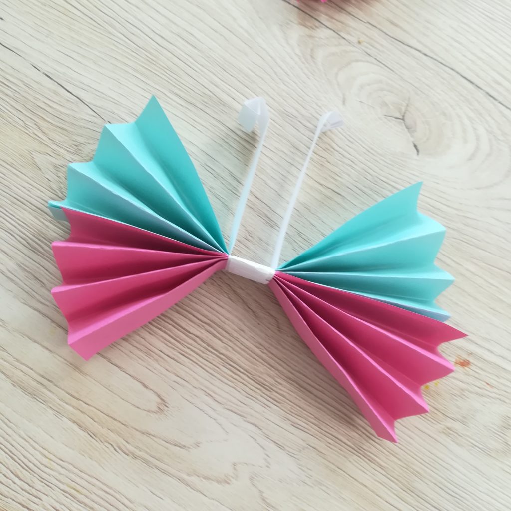 origami papillon papier