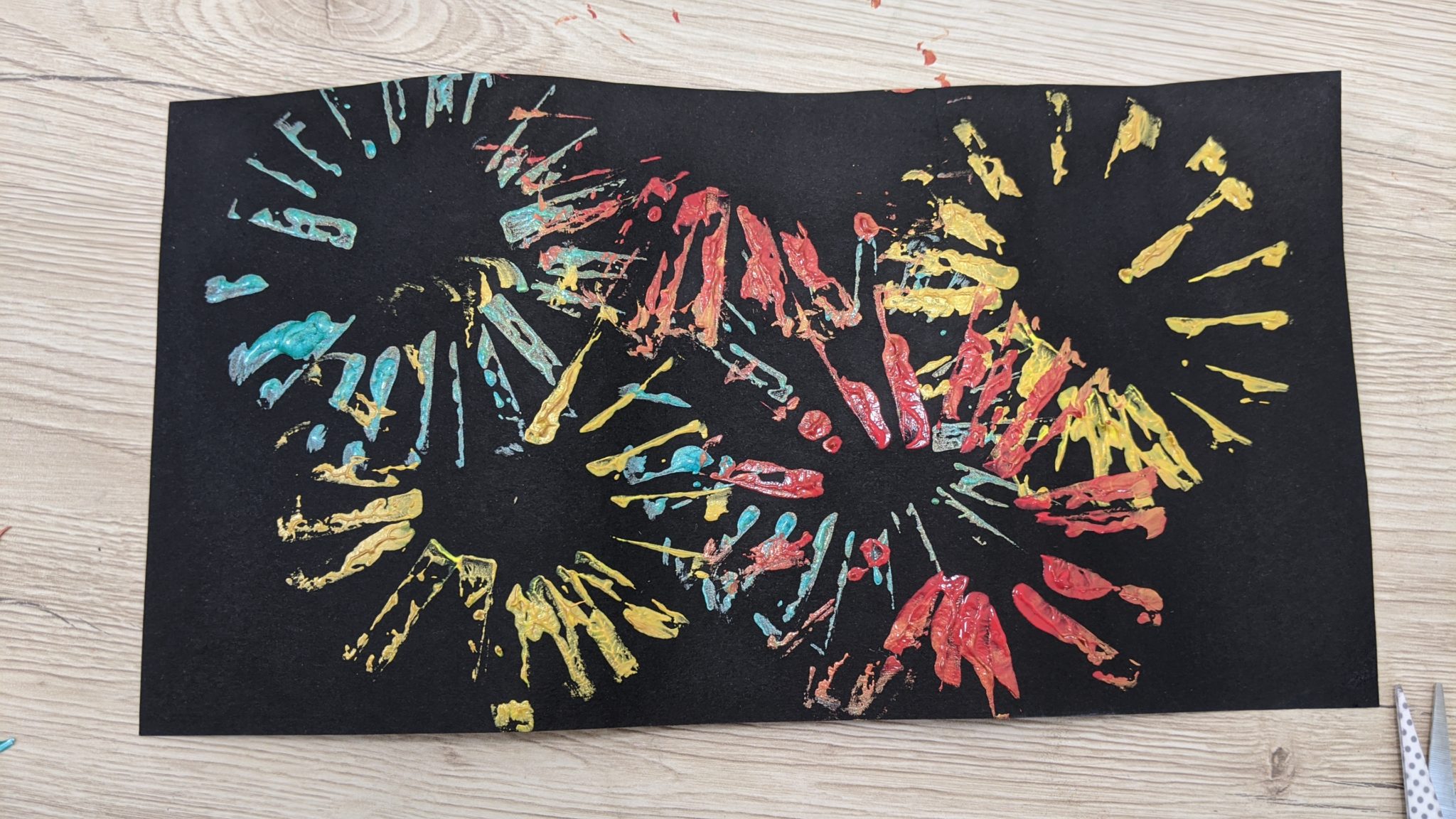 Activités manuelles feu d'artifice - tuto bricolage 14 juillet - ManzaBull'
