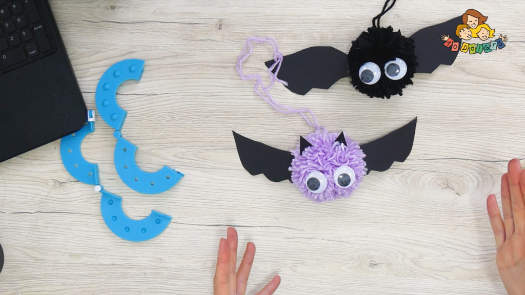 3 activités manuelles d'halloween avec 10 doigts chauve souris