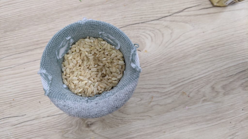 tuto bouillotte seche chaussette riz