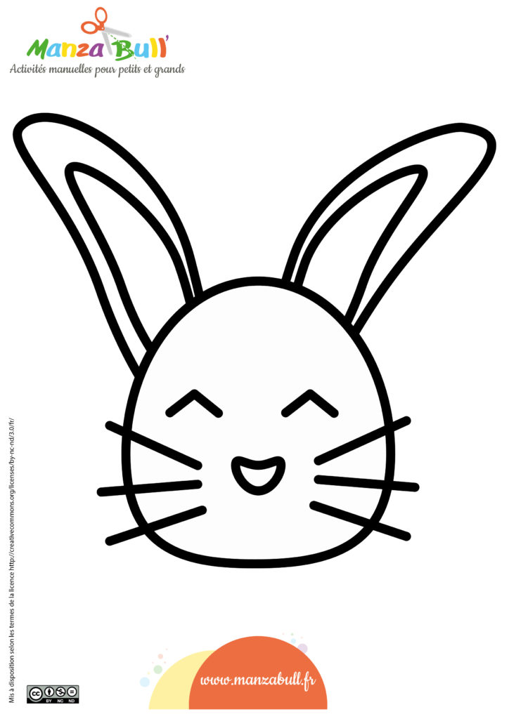 coloriage lapin