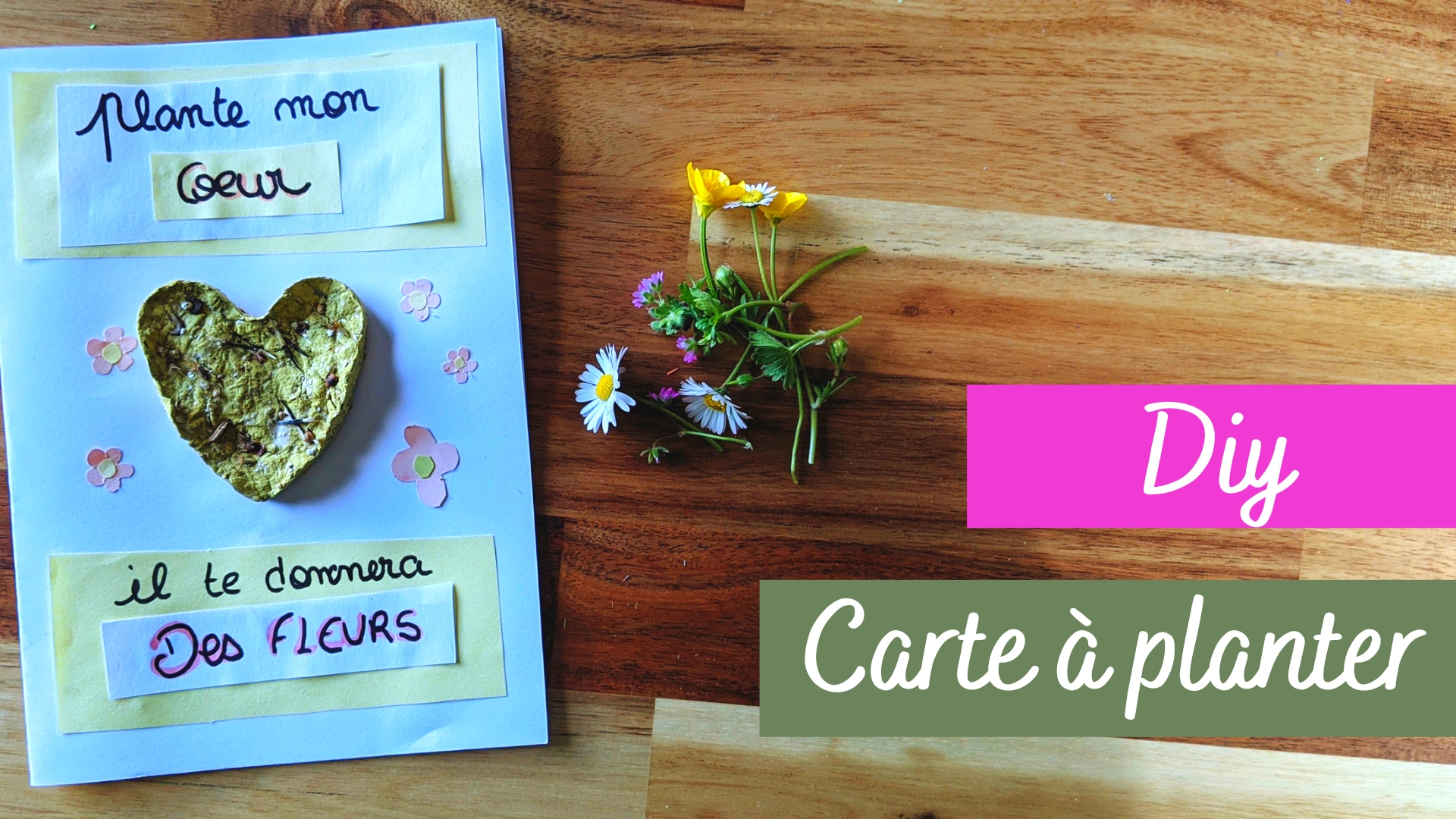 carte à planter diy