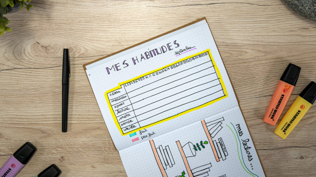 Bullet journal habitudes