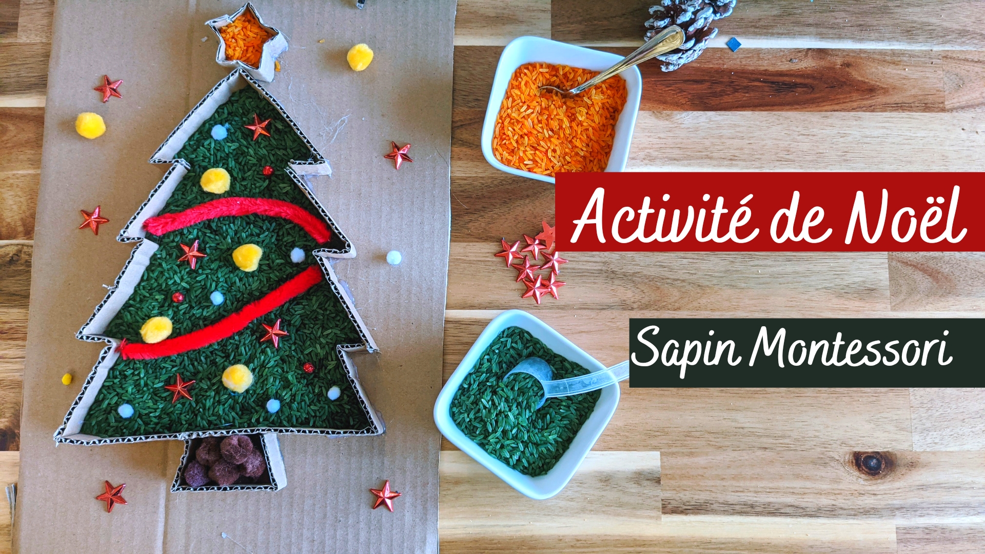 activité noel montessori