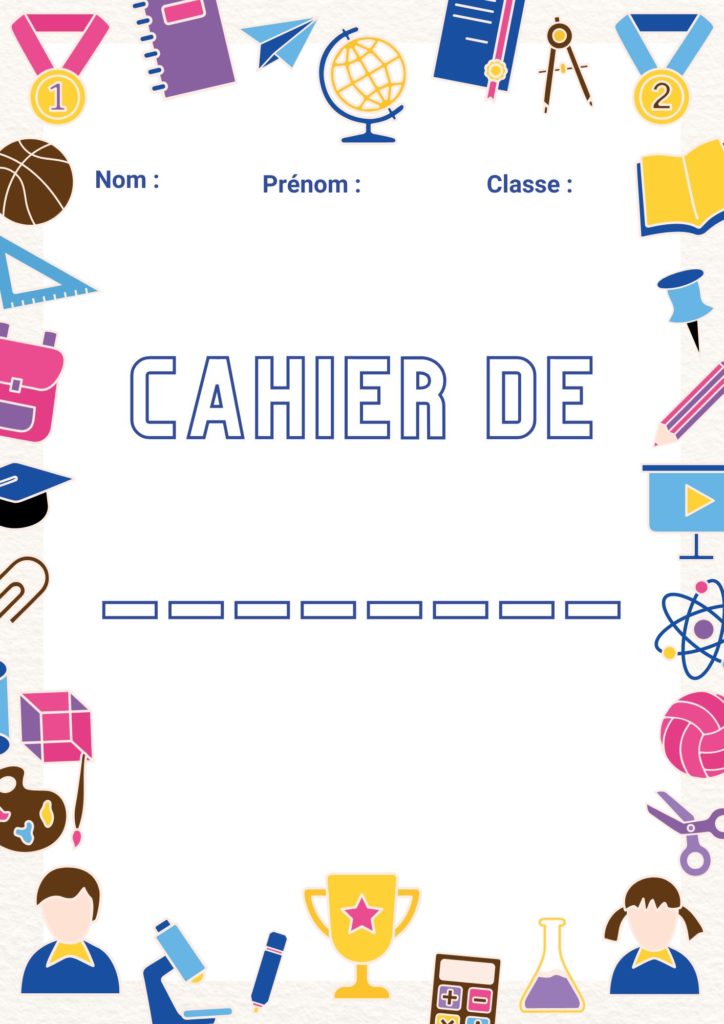 page de garde pour un cahier de brouillon petit cahier｜Recherche TikTok