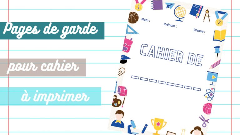 Galm Page De Garde Cahier