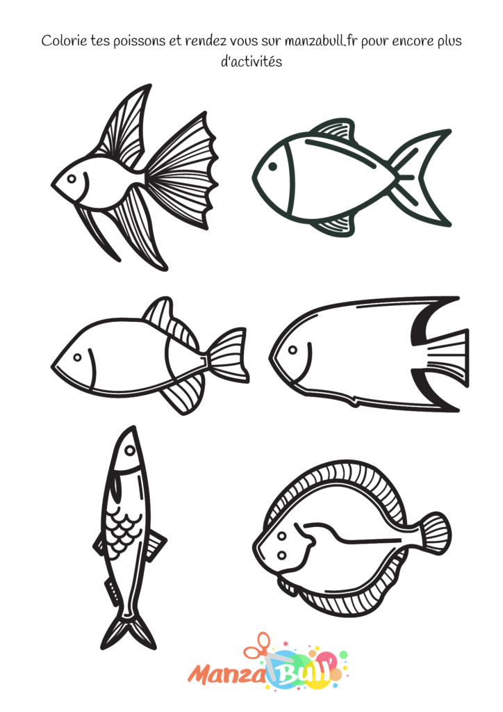 Coloriage Poisson