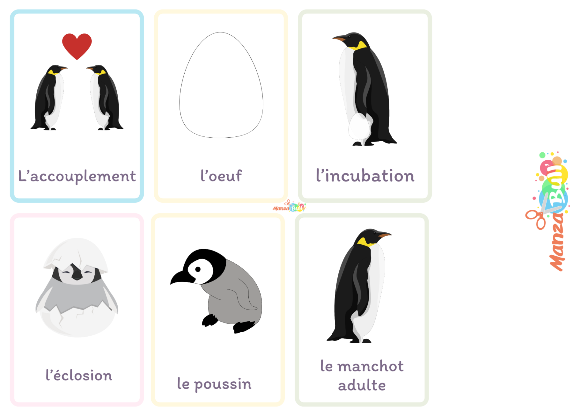 Le cycle de vie du manchot ManzaBull' — free download