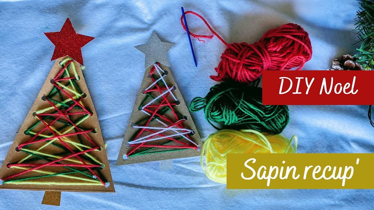 Bricolage Sapin En Laine